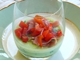 Panna cotta à l'ail des ours