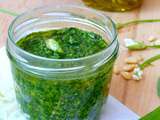 Pesto d'ail des sours