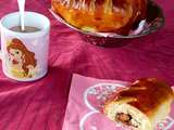 Petits pains au lait au chocolat noisettes comme une brioche au mascarpone