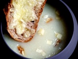 Soupe à l'oignon et tartines de comté - recette économique