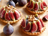 Tartelettes figues, pignon et miel