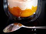 Verrine de chantilly de foie gras et mangue acidulée