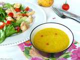 Vinaigrette mangue et orange pour salade estivale