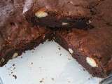 Brownie aux amandes