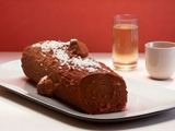 Bûche glacée aux marrons et chocolat : recette facile