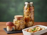 Cèpes au vinaigre : recette facile de conserve maison
