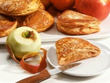 Chaussons aux pommes croustillants et compote maison