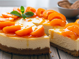 Cheesecake onctueux aux abricots frais sur base de spéculoos – Recette