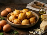 Frittelle italiennes au parmesan et gruyère