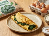 Omelette aux épinards moelleuse et facile en 15 minutes