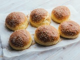 Pains à burger au levain : moelleux dedans, croustillants dehors
