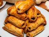 Rouleaux de saucisson en croûte au vin blanc