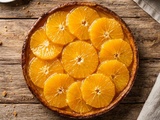 Tarte à l’orange confite et crème d’amandes