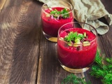 Verrines de betterave à la crème citronnée : recette fraîche et rapide
