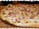 Flammekueche classique (tarte flambée)