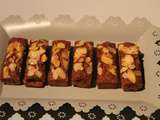 Financiers au chocolat et aux amandes