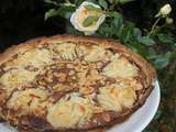 Tarte aux amandes aux poires et au chocolat