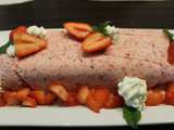 Terrine de fraises gariguette