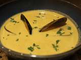 Velouté de moules au safran