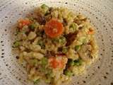 Risotto de céréales aux légumes