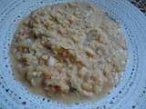 Soupe au fenouil, coco et lentilles corail