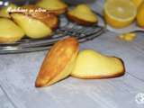 Madeleines au citron