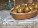 Pommes de terre rôties au thym