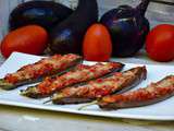 Aubergines gratinées au parmesan