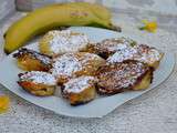 Beignets aux bananes express sans friture