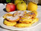 Beignets aux pommes express sans friture