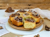 Brioche roulée chocolat noisette