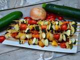 Brochettes de légumes