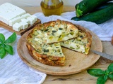 Clafoutis courgettes-feta