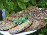 Galettes de céréales aux herbes