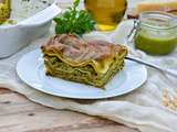 Lasagnes au pesto