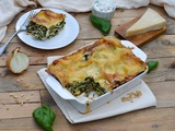 Lasagnes chèvre-épinards