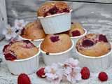 Muffins aux framboises