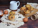 Muffins aux pépites de chocolat