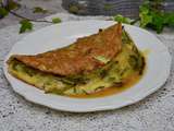 Omelette aux asperges sauvages