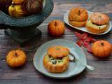 Petites courges farcies aux cèpes et au cantal