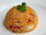 Salade de quinoa aux lentilles corail