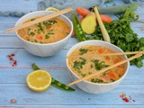 Soupe thaï au lait de coco