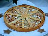 Tarte aux poires et marrons