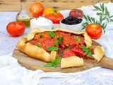 Tarte rustique tomate ricotta