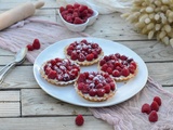 Tartelettes aux framboises