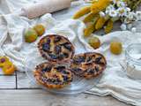 Tartelettes aux prunes Reine-Claude