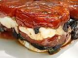 Terrine de tomates confites au chèvre