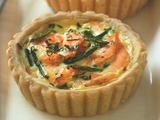 Tartelettes fromages frais et saumon (by Cohen)