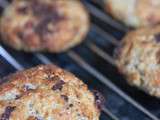 Breakfast cookies (banane, chocolat et pécan)