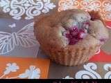 Muffins aux framboises